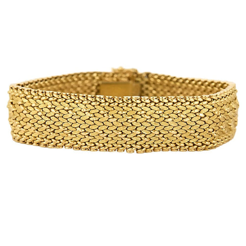 Bracelet Bracelet en Or jaune 18k 58 Facettes ALE4407