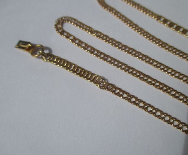 Collier Collier régional or rose fermoir émail XIXe Auvergne 58 Facettes