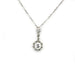 Collier Collier or blanc, platine, diamants 58 Facettes 230237R