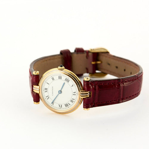 Montre Montre Cartier Modèle Trinity Vendome trois Ors 58 Facettes