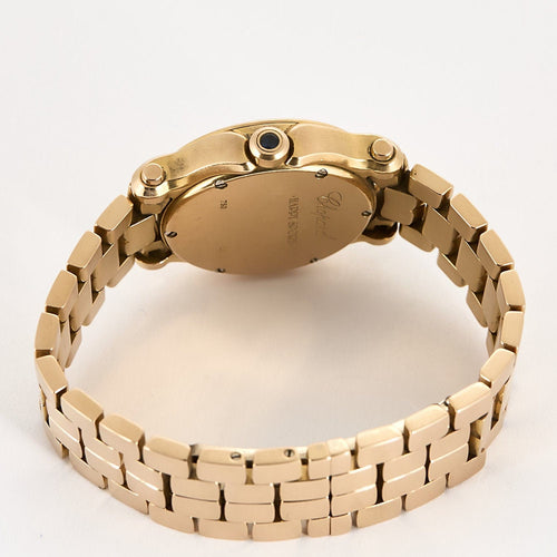 Montre Chopard-  Happy Sport - Montre en or rose et diamants 58 Facettes DRE1840