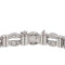 Bracelet Bracelet Or blanc, Platine Diamant, Saphir 58 Facettes 3880394RV