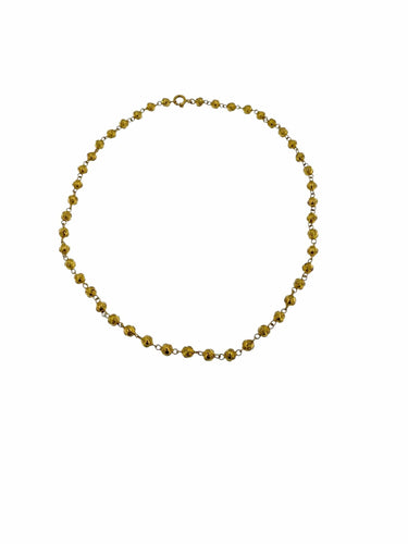 Collier Collier traditionnel portugais en or jaune 19 carats 58 Facettes