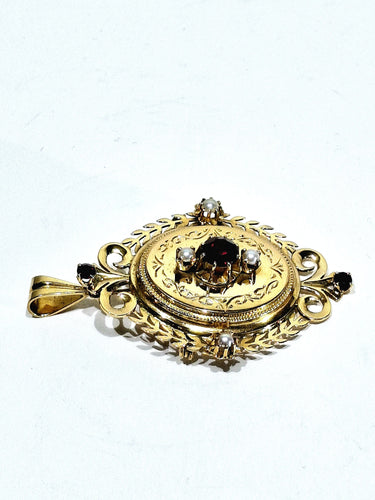 Pendentif Pendentif Napoléon III or ose 58 Facettes