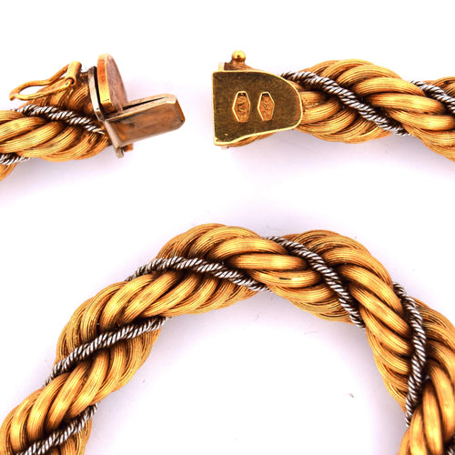 Collier Collier en or jaune 18 carats - 64 g 58 Facettes