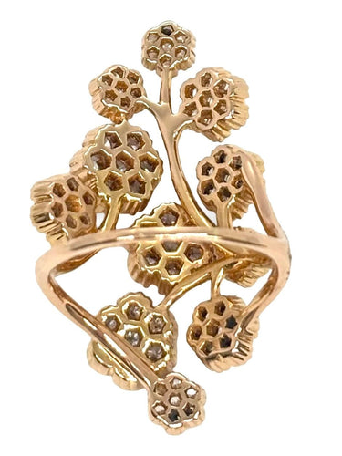 Bague 47 Bague or rose et diamants 58 Facettes 867