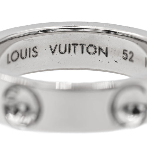 Bague 52 Louis Vuitton Bague Alliance  Or blanc 58 Facettes 2699516CN