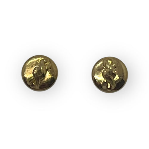 Boucles d'oreilles Boucles d'oreilles puces en or jaune et diamants 58 Facettes 149057190