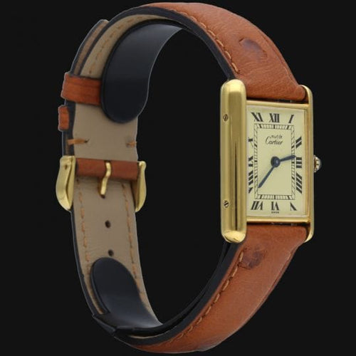 Montre Cartier Montre Tank Vermeil 58 Facettes MT42218