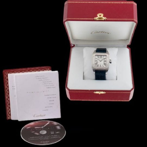 Montre Cartier Montre Santos 100 Xl 58 Facettes MT44042