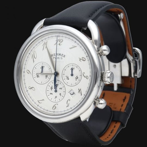 Montre Hermes Montre Arceau Chronograph 58 Facettes MT41647