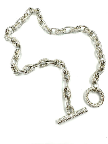 Collier HERMES. Rare collier argent vintage 58 Facettes