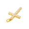Pendentif Pendentif Croix Or jaune Diamant 58 Facettes 4268399RV
