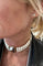 Collier Collier ras de cou or jaune et blanc - Perles de culture baroque 58 Facettes 1.0000711/2