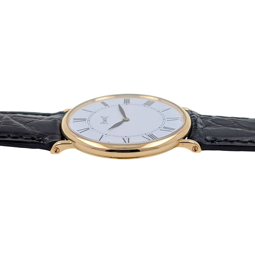 Montre PIAGET - Montre Altiplano Ultra Thin en or jaune massif 9025, calibre 9P1 à remontage manuel, année 1960, + boucle Piaget d'origine en or 58 Facettes