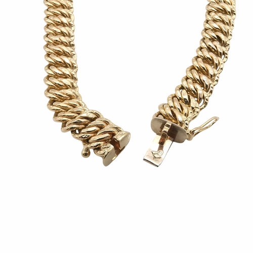 Bracelet Bracelet Maille américaine or jaune 58 Facettes