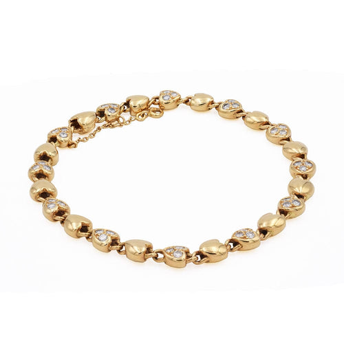 Bracelet CARTIER - Bracelet Cœur - Or jaune 58 Facettes