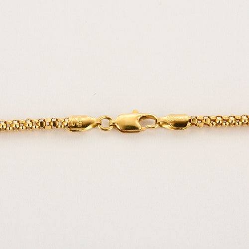 Collier Collier or jaune maille fantaisie 58 Facettes CHAL01842