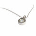 Collier pendentif en or avec diamants 58 Facettes Q195B