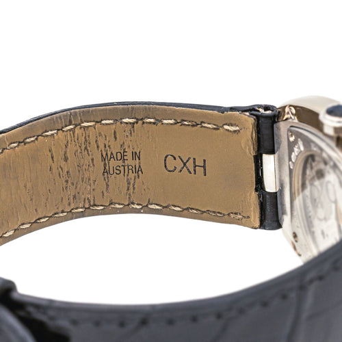 Montre Cartier Montre Baignoire Or blanc Saphir 58 Facettes 4031097RV