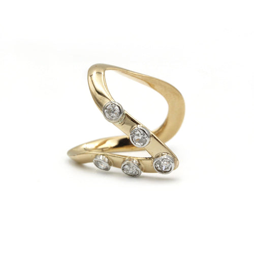 Bague 49 Bague - Or & Diamants 58 Facettes 250084R