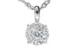Pendentif Pendentif en or blanc avec diamants 58 Facettes 2074