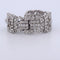 Pulseira estilo Art Deco em Platina e diamantes 