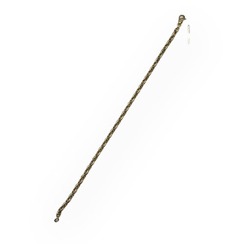 Armband Kettenglied Marine aus 750er (18k) Gelbgold 