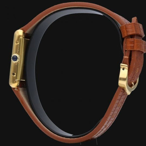 Cartier Vis Tank Forgylt sølv 