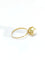 Bague 53.5 Bague or jaune et perle 58 Facettes