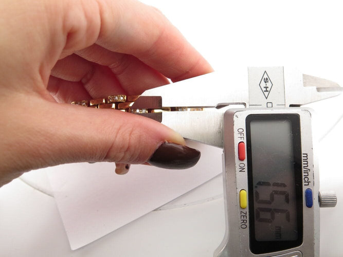 Bracelet bracelet CARTIER panthere 5 rangs diamants 1.58ct 18cm or jaune 18k 40gr 58 Facettes 270499