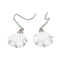 Boucles d'oreilles Chanel Boucles d'oreilles Dormeuses Camélia Or blanc Agate, Diamant 58 Facettes 4944033RV
