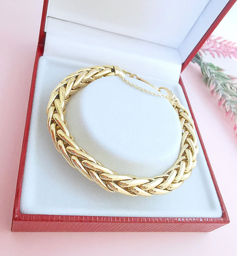 Bracelet Bracelet maille palmier Or Jaune 58 Facettes AA 1649