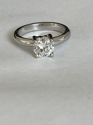 Bague 52 Bague solitaire diamant 1,15 ct 58 Facettes 4600