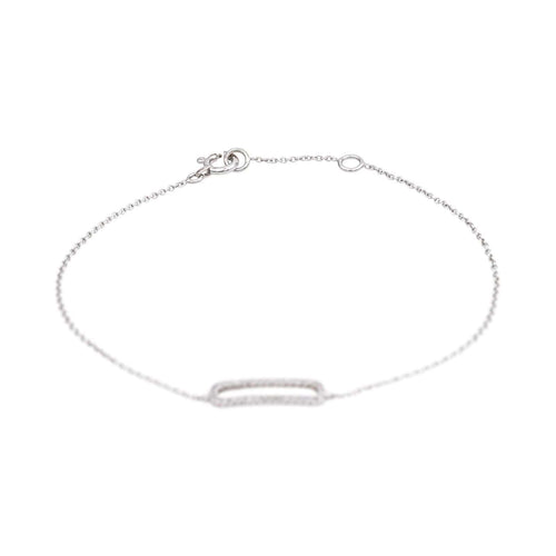 Bracelet Bracelet Or blanc Diamant 58 Facettes 4916766RV