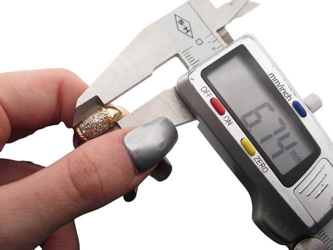 Bague 49 bague VAN CLEEF & ARPELS philippine t49 sertie diamants 0.54ct or jaune 18k 58 Facettes 268619