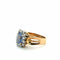 Bague 54 Bague Or jaune Saphir et Diamants 58 Facettes 1044/19