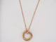 Collier collier CARTIER pendentif trinity mm 3 ors diamants or 18k 58 Facettes 265251