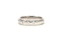 Bague 58 Bague contemporaine en or blanc sertie de diamants (+- 0,36ct) 58 Facettes 22452