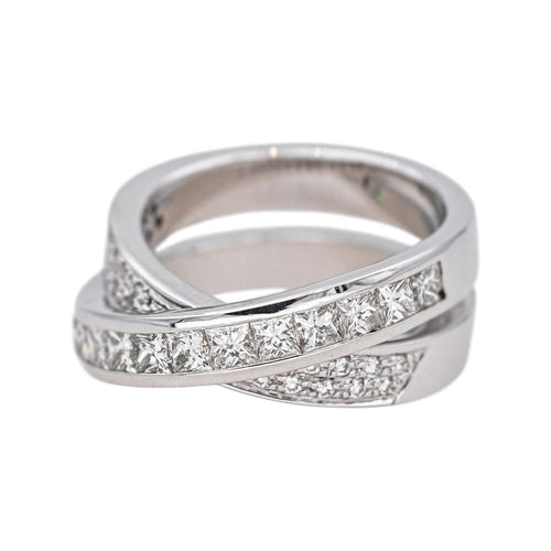 Bague 56.5 Bague Or blanc Diamant 58 Facettes 4672916RV