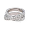 Bague 56.5 Bague Or blanc Diamant 58 Facettes 4672916RV