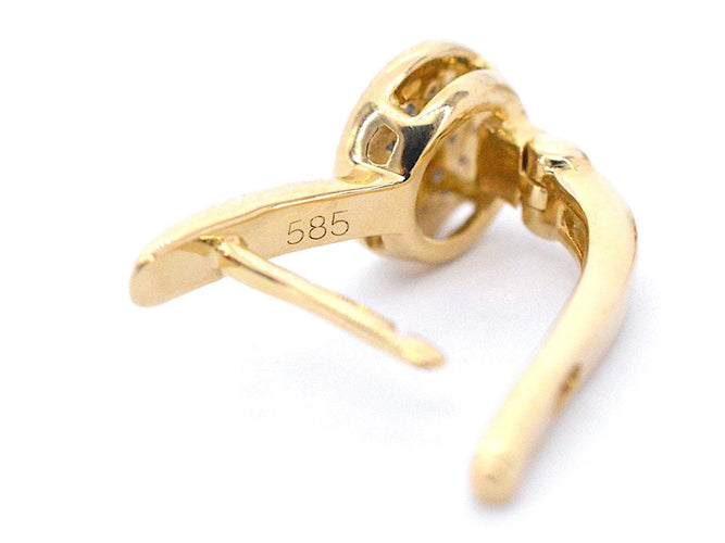 Boucles d'oreilles Boucles d'oreilles en or avec diamants 58 Facettes 2281