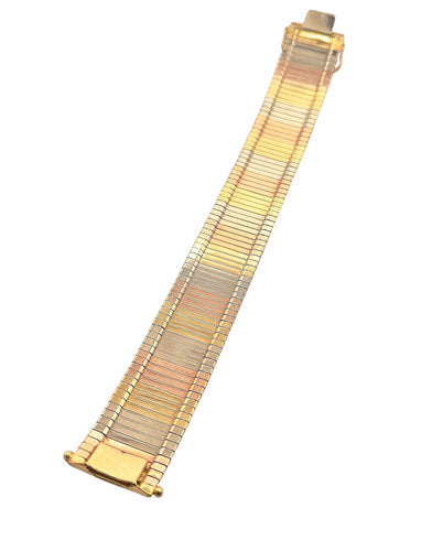 Boucles d'oreilles Parure 3 ors collier et bracelet 18 carats 58 Facettes