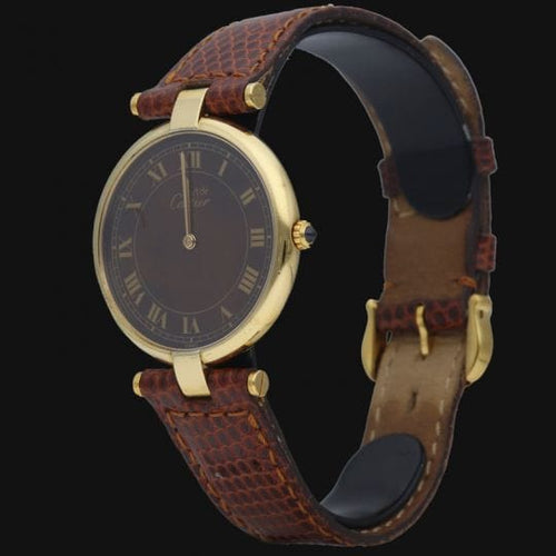 Montre Cartier Montre Must De Cartier Vermeil 58 Facettes MT41151