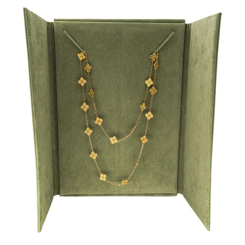 Collier Van Cleef & Arpels Collier Sautoir Alhambra Or jaune 58 Facettes 4504011CN