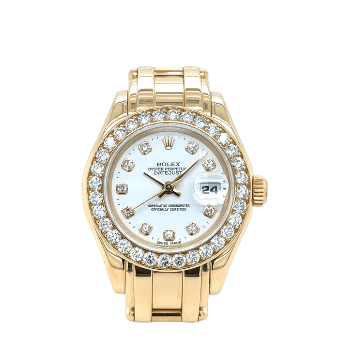 Montre ROLEX - Montre lady datejust pearlmaster 58 Facettes 1.00000161/1