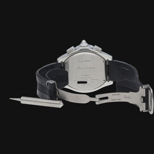 Montre Montre Cartier Roadster XL Chronographe 58 Facettes MT41507