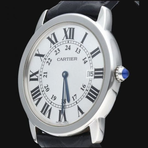 Montre Cartier Montre Ronde Solo De Cartier 36Mm Quartz 58 Facettes MT44163