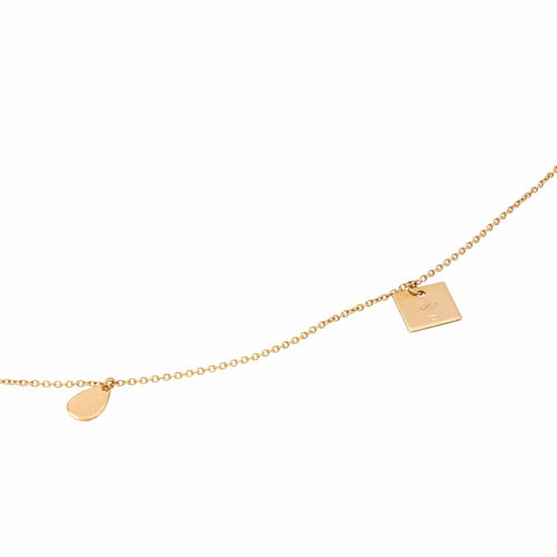 Collier Ginette NY Collier Petit bonheur sur chaîne Or rose 58 Facettes 2656314CN