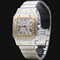 Montre Cartier Montre Santos Galbée 58 Facettes MT42753